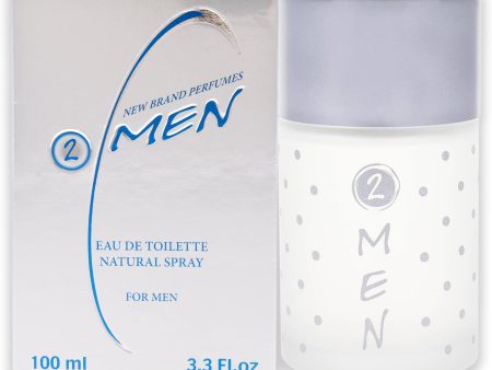 2 Men by New Brand for Men - 3.3 oz EDT Spray Fashion