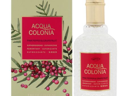 4711 Acqua Colonia - Pink Pepper and Grapefruit by Muelhens for Unisex - 1.7 oz EDC Spray Online Sale