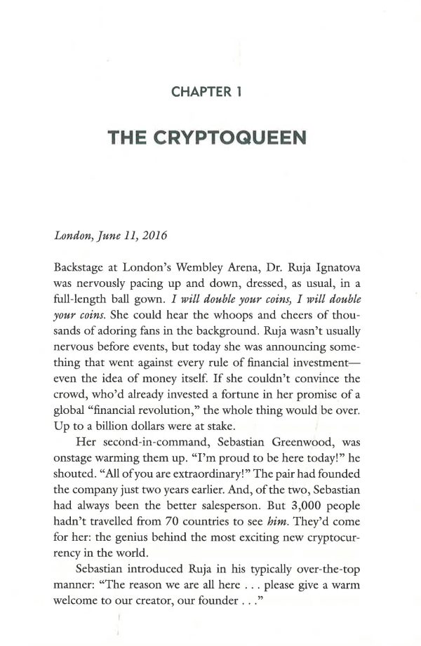 The Missing Cryptoqueen: The Billion Dollar Cryptocurrency Con and the Woman Who Got Away with It on Sale