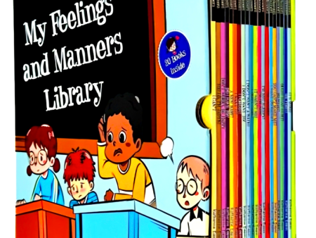 My Feelings and Manners Library 20 Books Collection Box Set For Sale